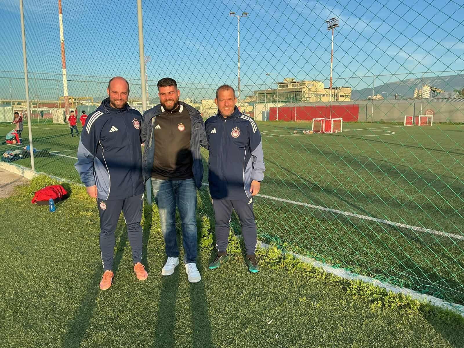 Επίσκεψη στην καρδιά της Ακαδημίας του Ολυμπιακού Πειραιώς από τον Τεχνικό Διευθυντή του ερυθρόλευκου Κλιμακίου της Λεμεσού! Δηλώσεις