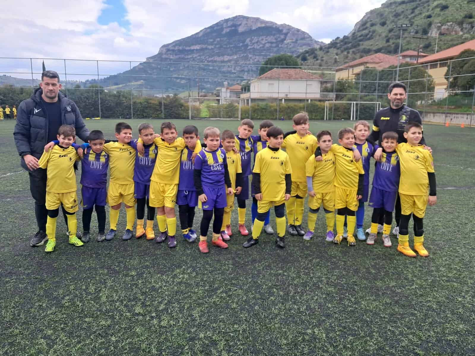 Ηρακλής Νεμέας και ΠΑΣ Κύψελος Κορίνθου διαφήμισαν το ποδόσφαιρο!