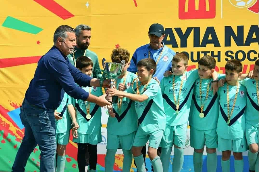 Μεγάλες επιτυχίες για τη Σχολή Ποδοσφαίρου Μάριος Χριστοδούλου στο Ayia Napa Youth Soccer Festival!