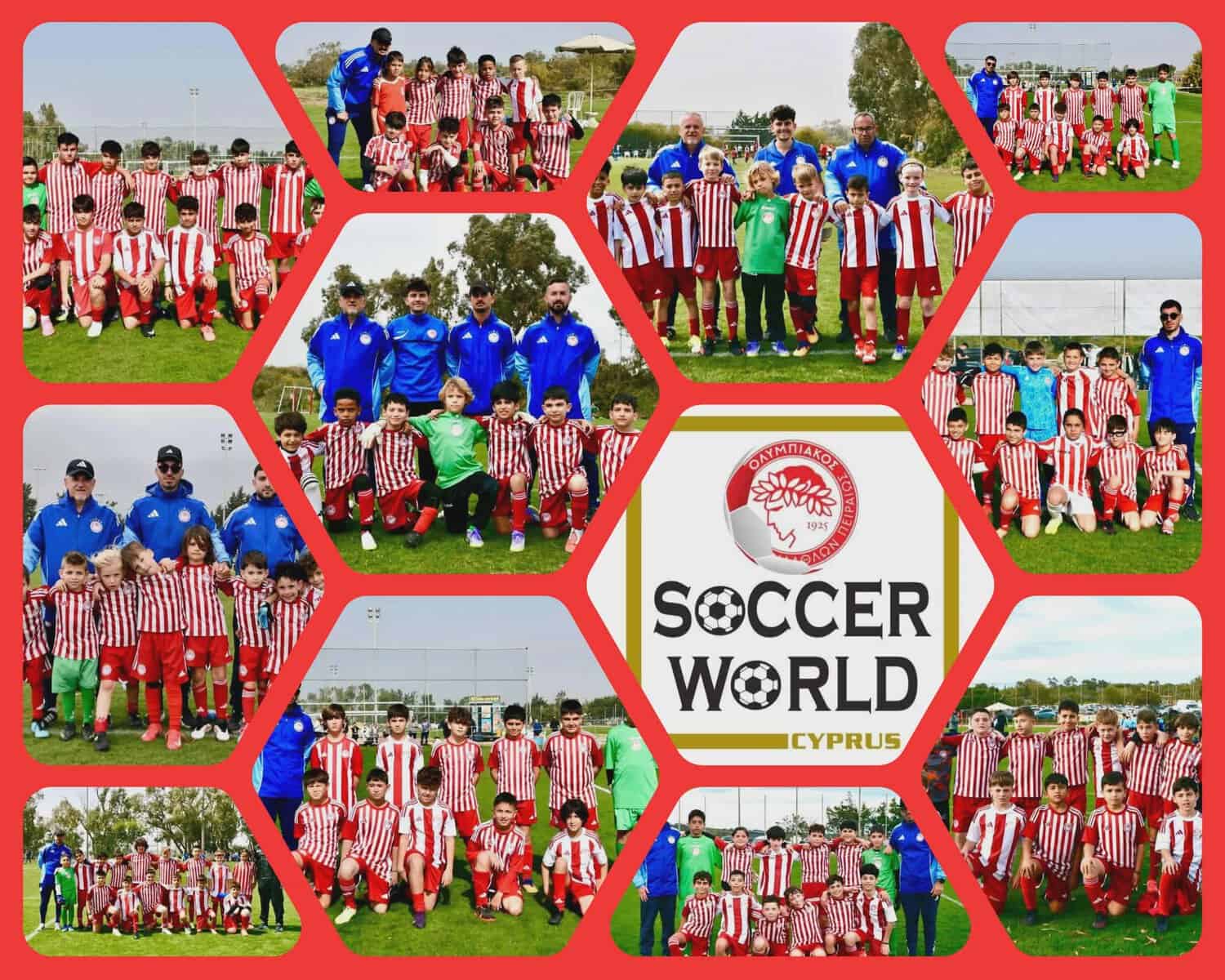 Εντυπωσιακή παρουσία της Ακαδημίας Ποδοσφαίρου Ολυμπιακός Πειραιώς Λάρνακας στο McDonalds Ayia Napa Youth Soccer Festival!
