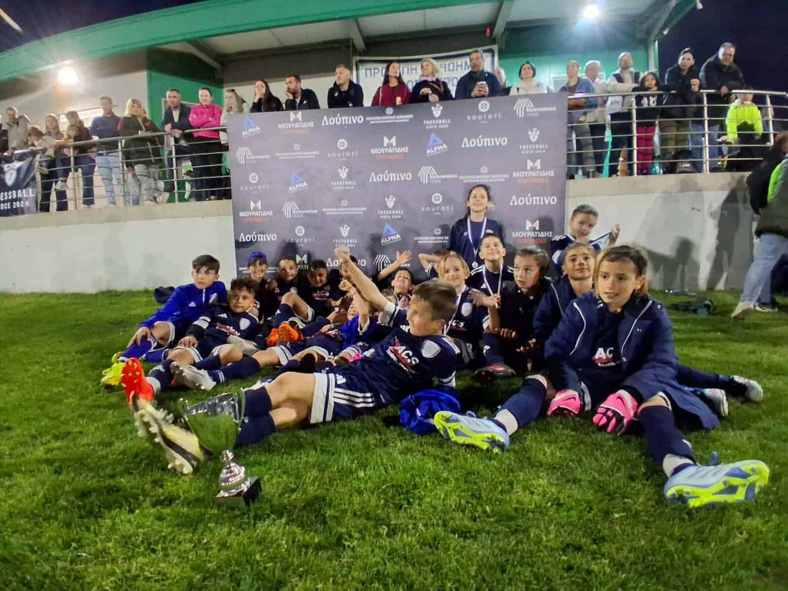 Art Soccer School Εθνικός Αστέρας: Πρωτιά της Κ7 στο Thessball Easter Cup VIDEO & Εικόνες