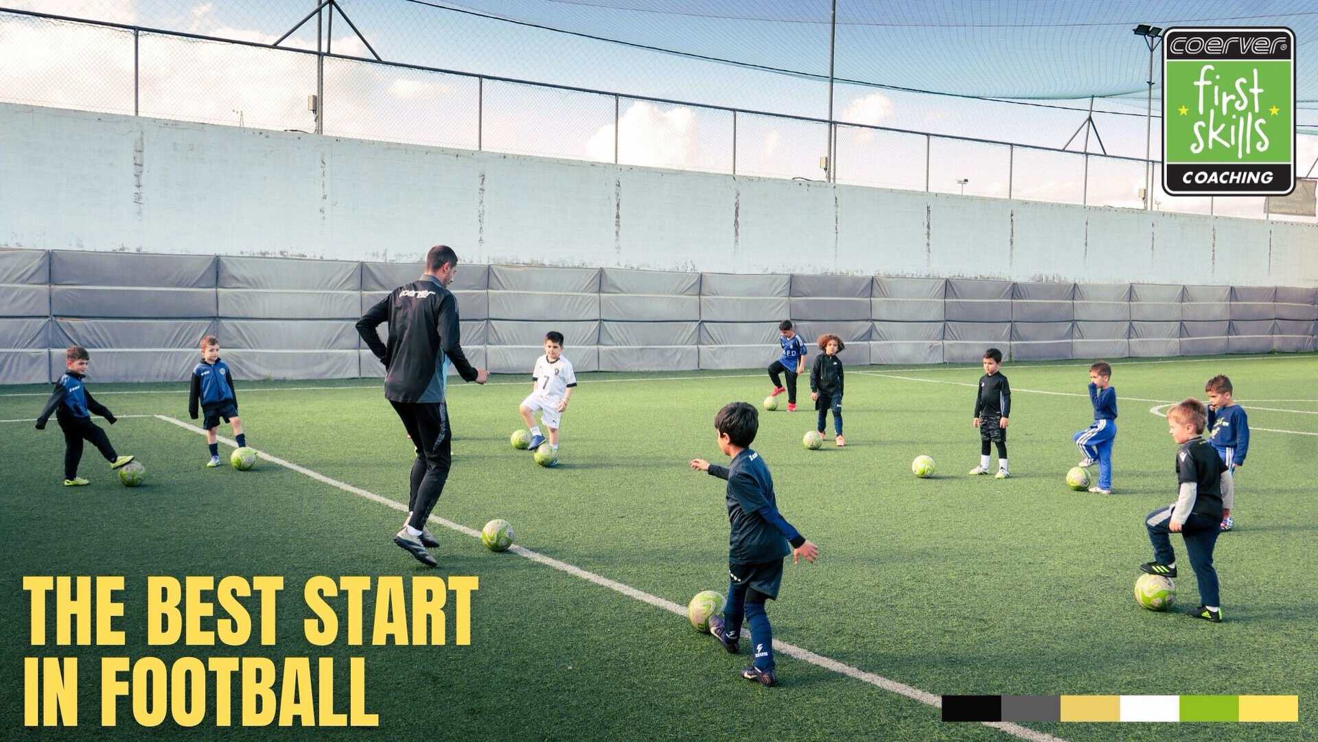 Nikki Coerver Academy First Skills:  Το καλύτερο πρόγραμμα διδασκαλίας ποδοσφαίρου για παιδιά ηλικίας 3-6 ετών