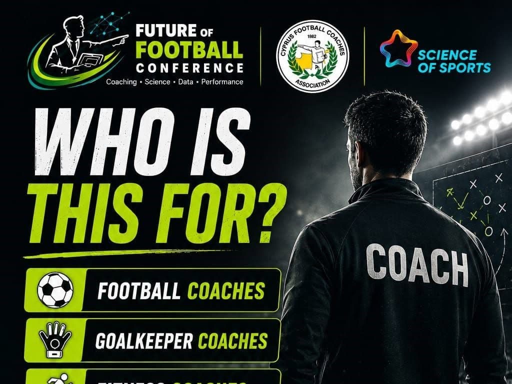 “Future of Football” Conference στις 13 Ιουνίου με 8 ξεχωριστούς ομιλητές! Μην το χάσετε!