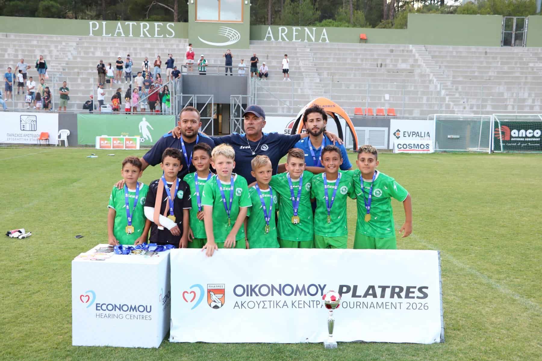Στην κορυφή του Platres Soccer Festival η ομάδα 2017 lions του ΚΕΡΑΥΝΟΥ ΠΑΦΟΥ!