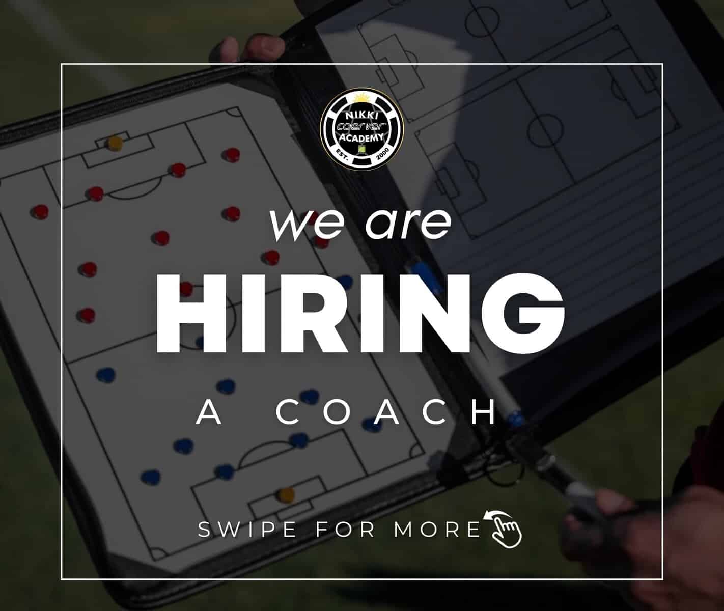 Αγγελία για προπονητή από τη ΝΙΚΚΙ Coerver Academy