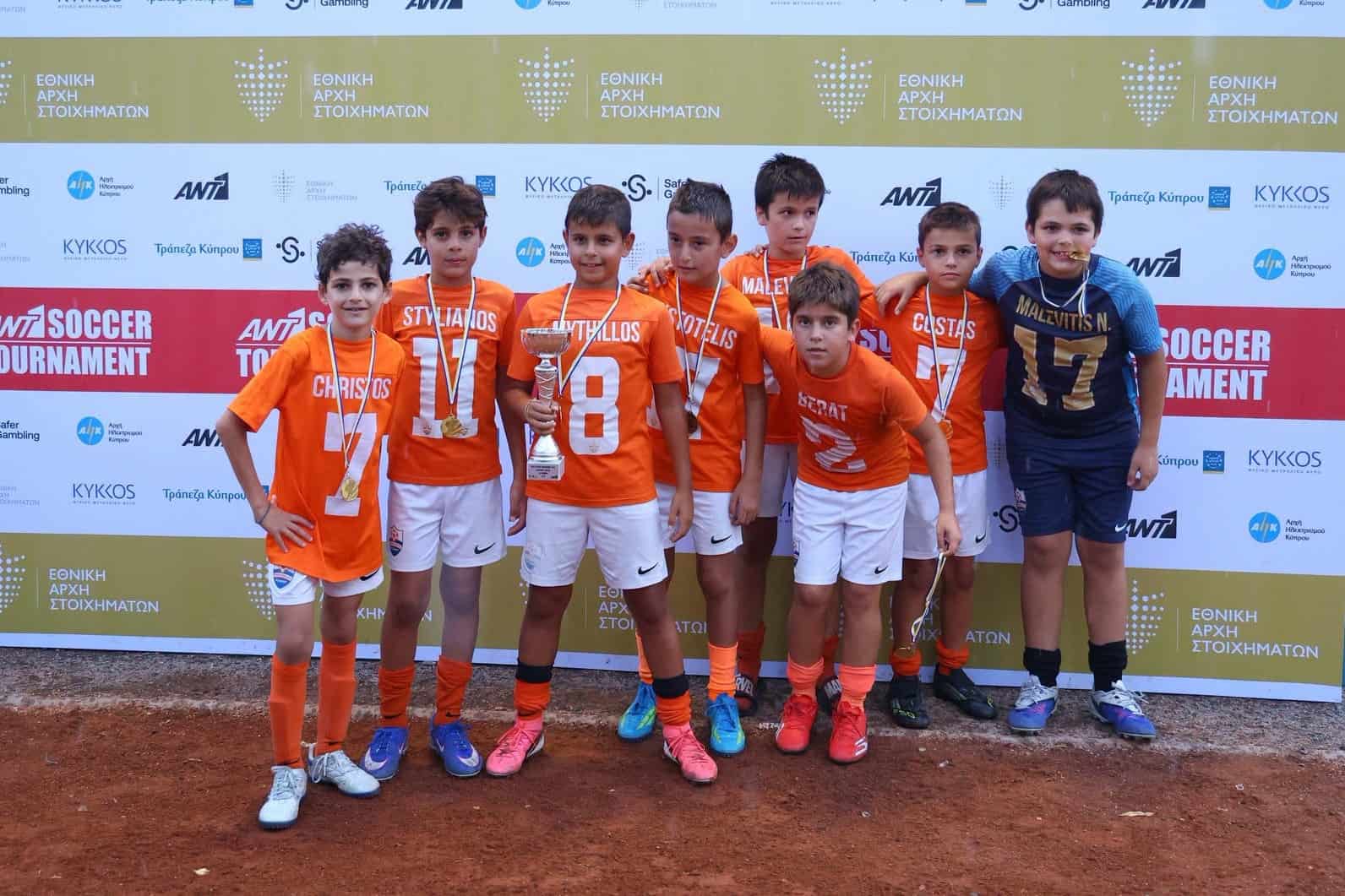Professional Football Academy : Θρίαμβος της ομάδας 2017 στο  «9ο ANT1 Soccer Tournament» Video & Εικόνες